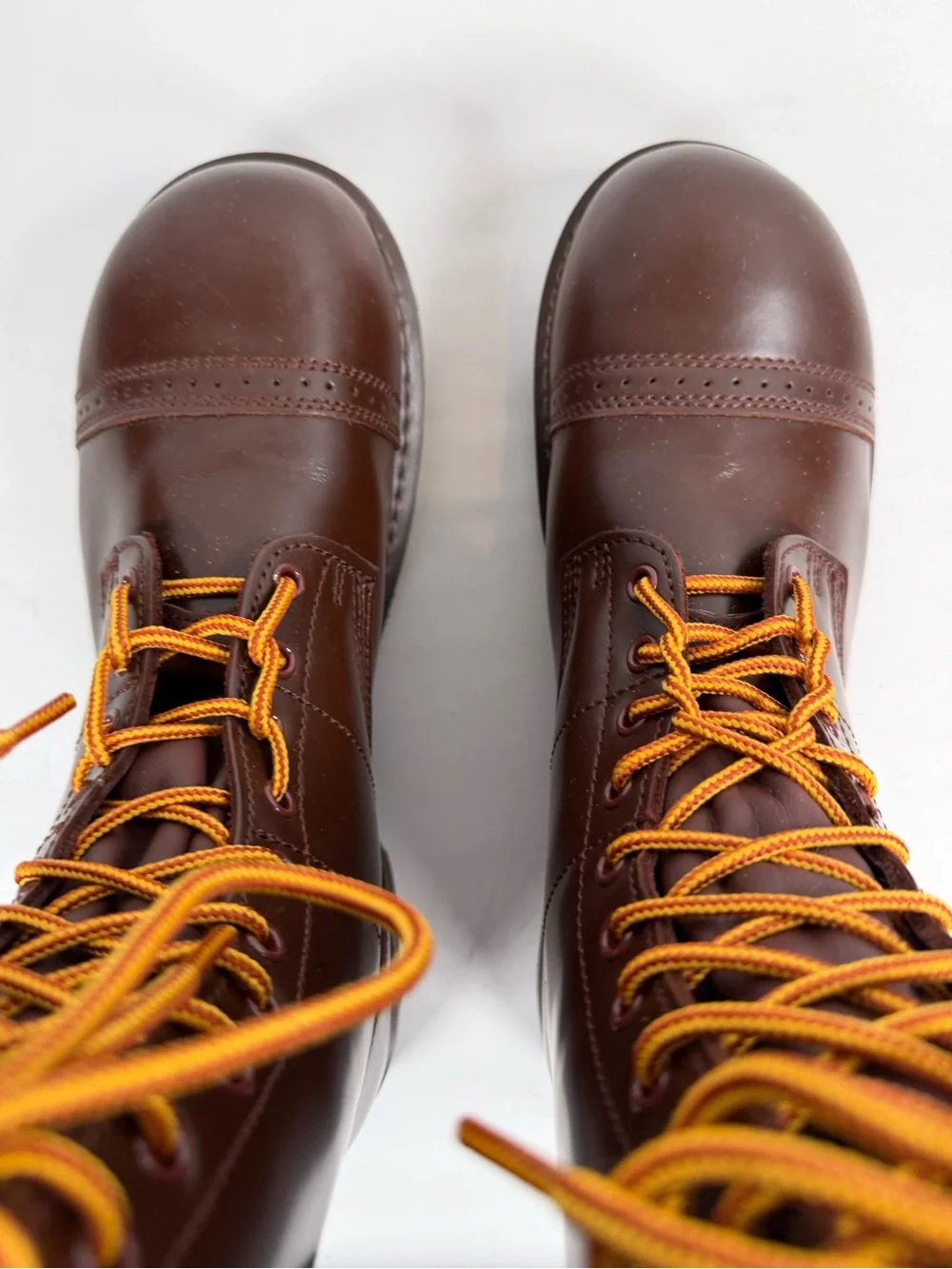 Rothco Men’s Jump Boots Size 11 Brown Leather Military Tactical Combat Boots